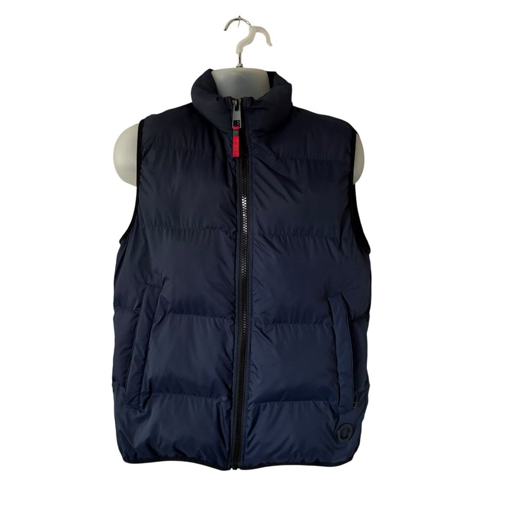 BRAX Puffer Vest Mens Navy Blue Size 50 Medium Outdoors
